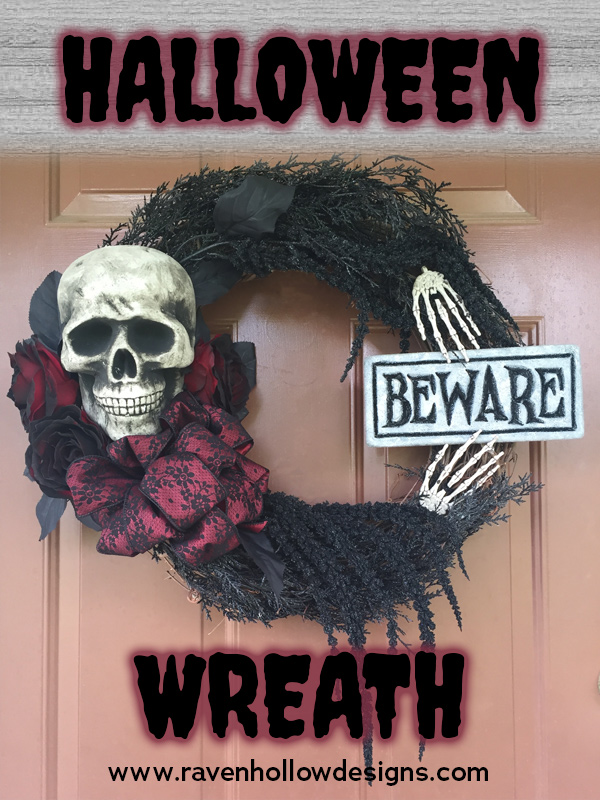 Halloween wreath project